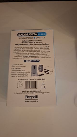 Beghelli Salvavita Phone SLV30N-GPS + Band