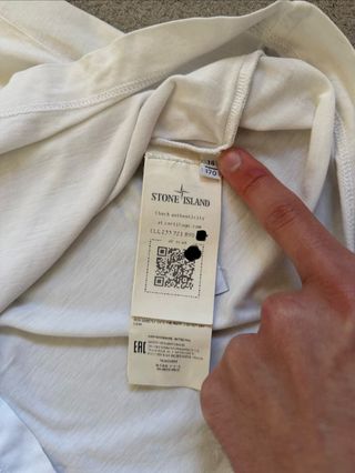 Camiseta Stone Island Blanca