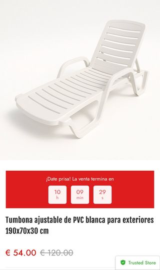 tumbona plástico tumbonas d jardín playa y piscin