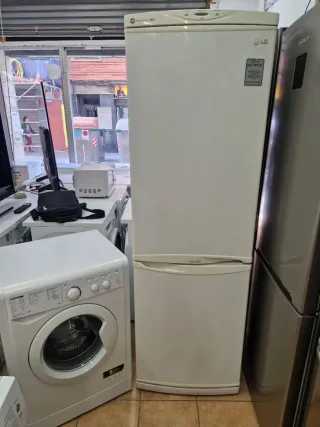 Oferta Nevera LG y Lavadora Blanca