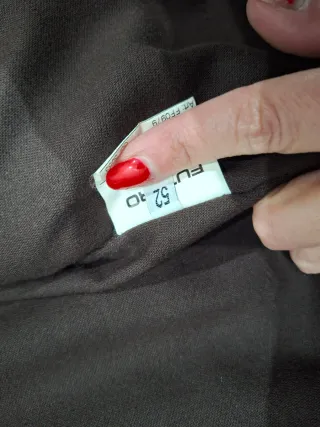 Giubbino in pelle scamosciata e pelle marrone c