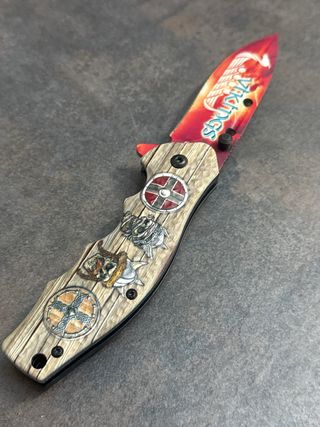 Navaja Albainox Vikingos Hoja 8cm