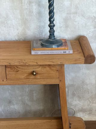 Consola madera maciza