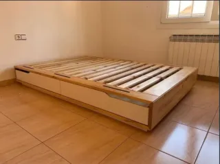 Estructura de cama Mandal Ikea (140x202 cm)