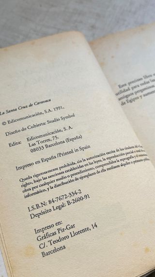 *La santa Cruz de Caravaca (Tesoro de oraciones)