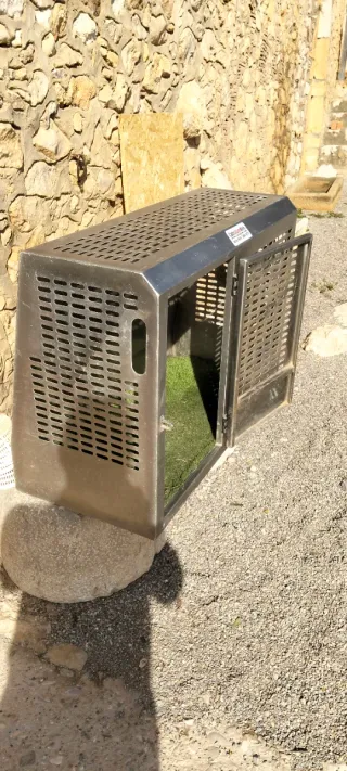 Jaula aluminio perro