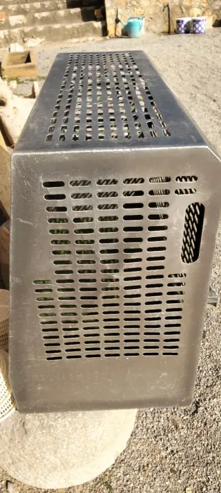 Jaula aluminio perro