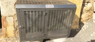 Jaula aluminio perro