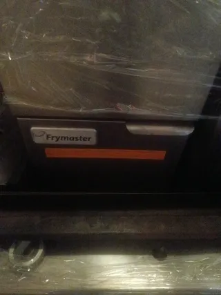 Freidora a gas industrial