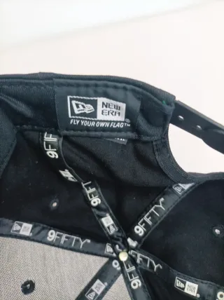 New Era 9FIFTY Snapback Script Patch Cap