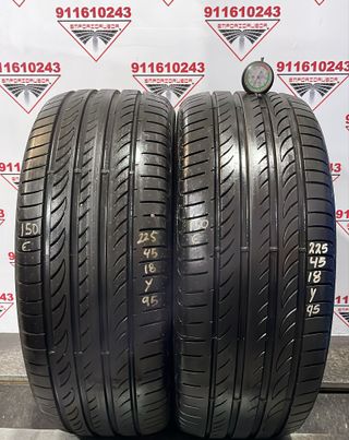 225 45 18 Y PIRELLI RUEDA AL 90% VIDA UTIL