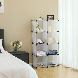 SONGMICS LPC115S Estantería Modular de plástico, C