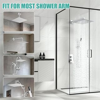 Cabezal de Ducha Cuadrado 30 cm (12") Acero Inoxid