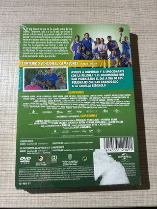Peliculda DVD Campeones