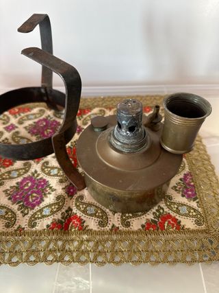 Hornillo antiguo de latón