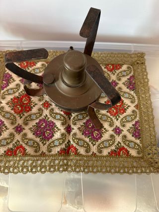 Hornillo antiguo de latón