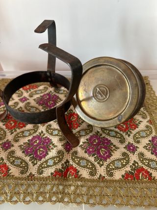 Hornillo antiguo de latón