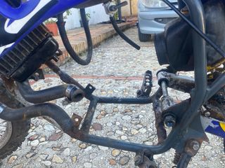 Chasis Pitbike Azul