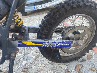 Chasis Pitbike Azul