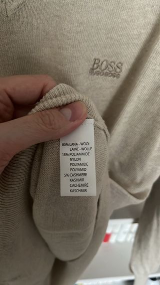 Maglione BOSS Hugo Boss Lana e Cashmere