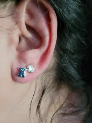 Pendientes TOUS Plata