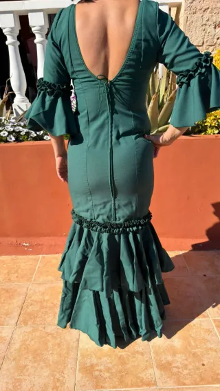 Vestido nuevo a extremar talla 42 regalo flor.