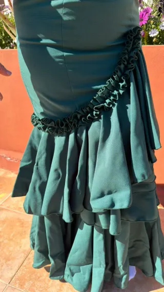 Vestido nuevo a extremar talla 42 regalo flor.