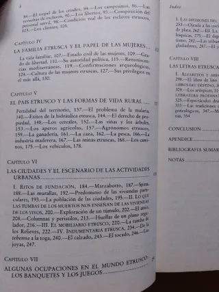 La vida cotidiana de los etruscos