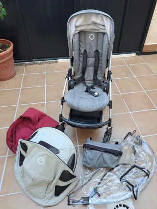 Bugaboo Bee 5 Silla de Paseo Gris