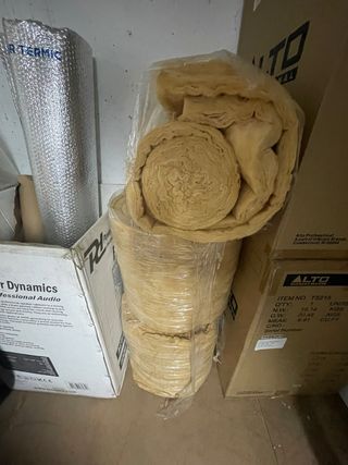 Rollo de Lana de Vidrio Aislante