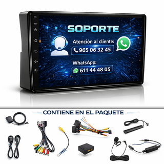 PANTALLA GPS VOLKSWAGEN TOUAREG 2003-2010 CARPLAY