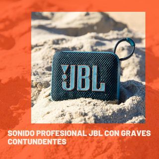Altavoz portátil resistente JBL GO 4 Negro