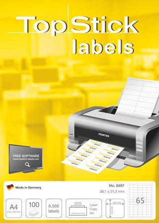 TopStick 8697 - Etiquetas autoadhesivas universale