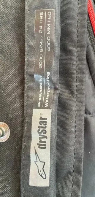 Traje moto alpinestars