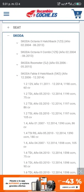 Compresor aire acondicionado Audi Seat scoda Volks