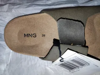 Sandalias piel hombre Mango