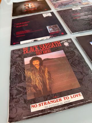 Heavy Metal. Lote de vinilos single