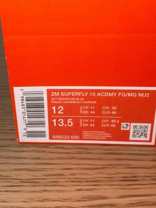 Nike ZM Superfly 10 Academy Botas Fútbol