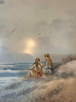 Cuadro decorativo paisaje marino