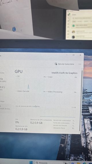Portátil de la marca Acer i5 11-generacion