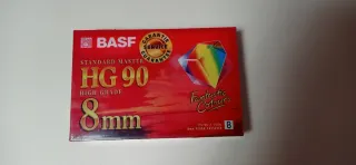 Cinta video 8 BASF HG 90 8mm