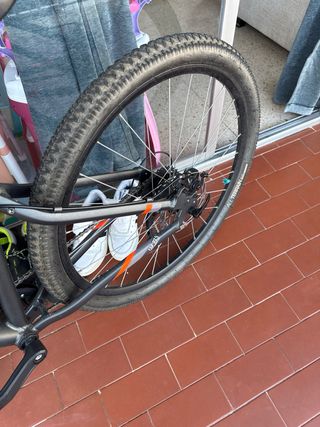 Bicicleta Rockrider ST 120 Negra