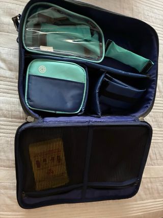 Maletín Médico Profesional Sanitario Azul