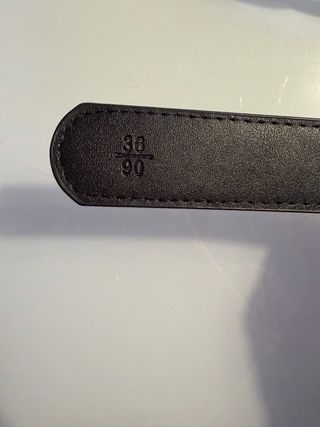 Cinturón Chanel hebilla plateada