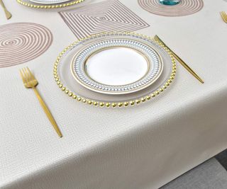 Mantel Mesa Rectangular Mantel Antimanchas Mantel