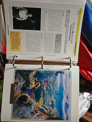 Colección Fichas Obras de Arte Impresionistas