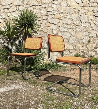 Silla Cesca vintage italiana. Precio unidad. Hay 4