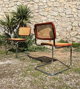 Silla Cesca vintage italiana. Precio unidad. Hay 4