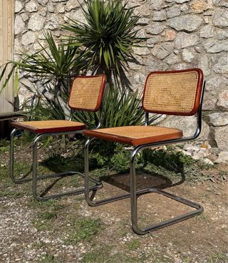 Silla Cesca vintage italiana. Precio unidad. Hay 4