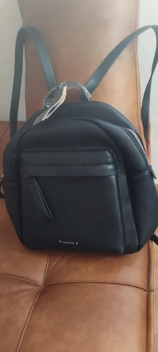 Mochila Parfois Negra Nueva Con Etiqueta